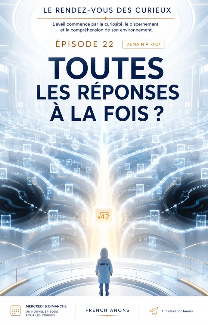 Affiche originale : Essaie-t-il vraiment toutes les réponses à la fois ?