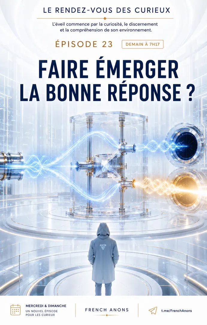 Affiche originale : Comment l’interférence quantique peut-elle faire ressortir la bonne réponse ?