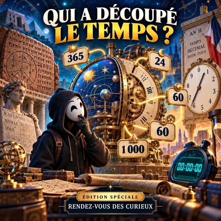 Affiche originale : Qui a découpé le temps ?